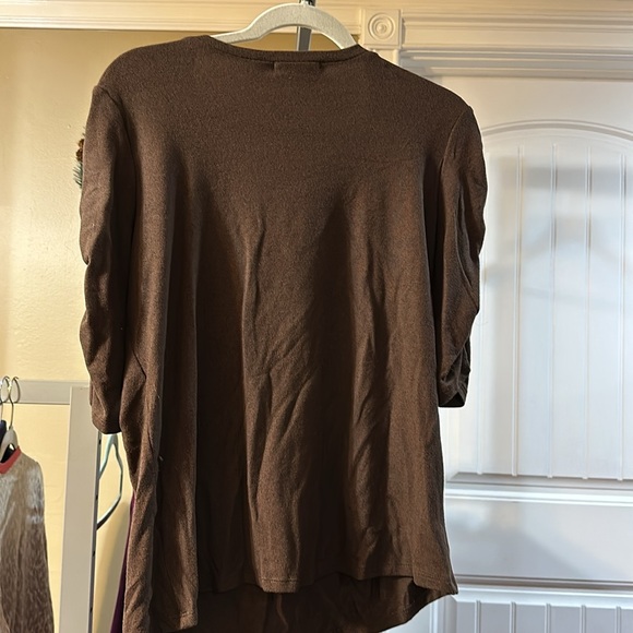 Notations half sleeve blouse - Picture 3 of 3